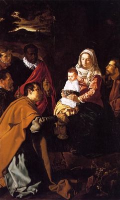 The Adoration of the Magi - A Baroque Extravaganza Blending Religious Fervor with Indigenous Iconography!