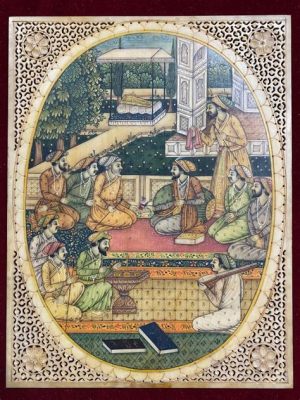 The Court Scene! Examining the Exquisite Detail and Refined Mughal Miniature Technique