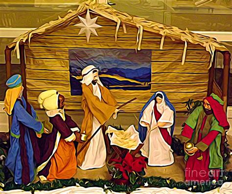 The Nativity - An Expressionist Symphony of Faith and Human Connection!