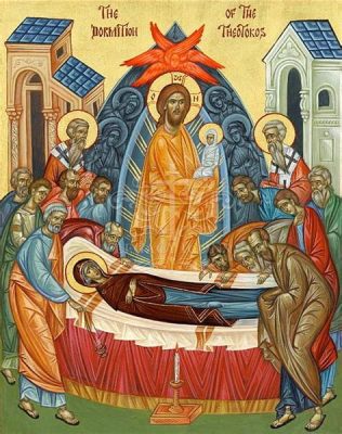  The Dormition of the Theotokos! A Monumental Fresco Illustrating Divine Intervention and Human Grief