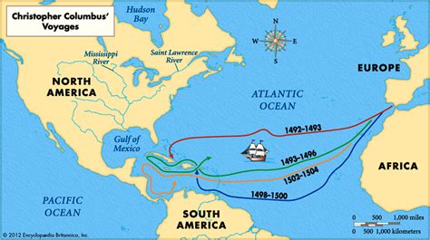 The Voyage of Columbus Depicting Colonial Ambition and Transatlantic Dreams!